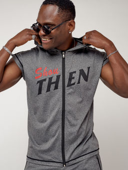 Спортивный костюм летний мужской серого цвета 2264Sr - FUYOUKAI фото 15