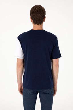 Erkek Comfort Fit Bisiklet Yaka Lacivert Ti__rt Sepette S_rpriz _ndirim - U.s. polo assn фото 5