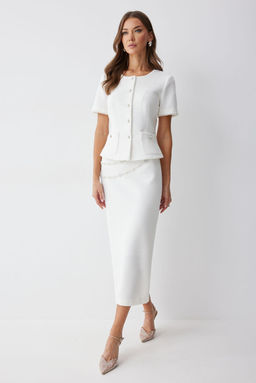 Костюм LYUSHe 4241 молоко  фото 8