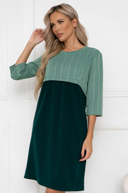 Платье Open Style 6422 зеленый