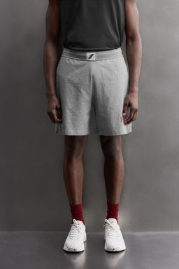 EMBROIDERED SHORTS WITH STRIPES - Zara фото 6