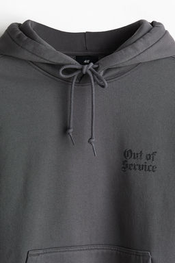 Sudadera con capucha y estampado Loose Fit - H&m фото 6