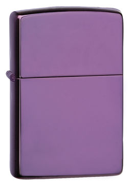 Зажигалка ZIPPO с глянцевым фиолетовым покрытием | High Polish Purple 24747