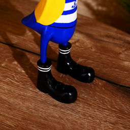 Сувенир «Утка-морячок», 27 см, дерево