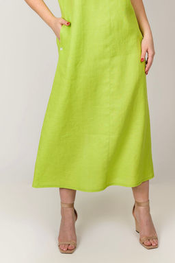 Сарафан платье 100% лен А-силуэт