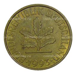 10 пфеннигов 1993 года F Германия