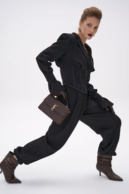 Пиджак  корсет Джуди (чёрный) - Эльза фото 24