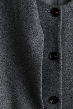 Abrigo con cuello tipo bufanda - H&m фото 7