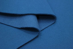 Футер 3-х нит. начес цв.Насыщенный петроль, ш.1.8м, Пенье, хлопок-65% п/э-35%, 350гр/м.кв - Купава фото 4