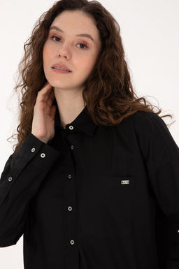 Kad_n Siyah Uzun Kollu G_mlek - U.s. polo assn фото 2