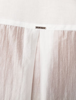 VILATTE / Блузка из полупрозрачного лиоцелла с натуральным шелком  фото 2