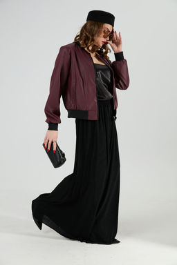 Бомбер NIKVA н435-1 бордо