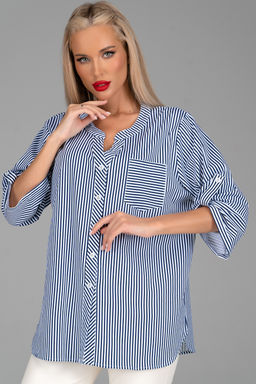 Рубашка Ангелика (полоска) - Эльза фото 4