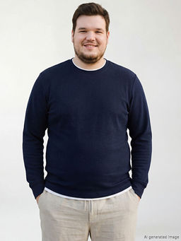 Bisiklet Yaka Uzun Kollu Erkek Ti??rt