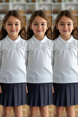 Beyaz 3lu Paket Unisex Mevsimlik Polo Yaka Uzun Kollu Orme T-Shirt TKDAW25TS00004 - Trendyolmilla фото 16
