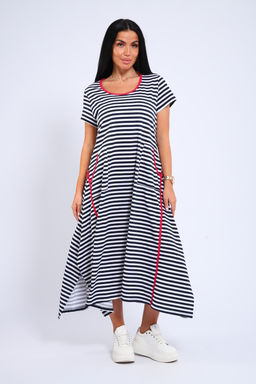 Платье оверсайз с карманами USHI