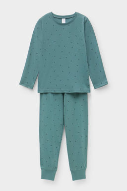 К 1561/24/темный малахит,палочки пижама дет