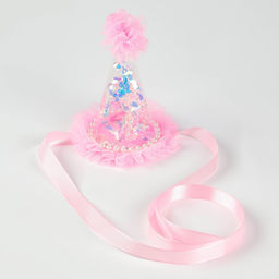 Цена за 6 шт. Колпак Праздник, цвет розовый