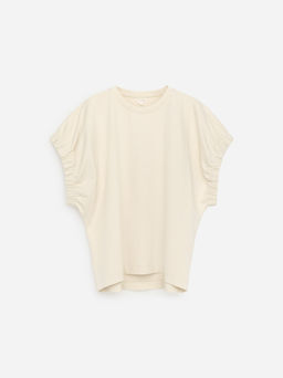 Camiseta de manga fruncida - H&m фото 2