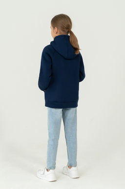 Толстовка детская темносиняя