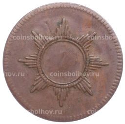 Монета 1 пфенниг 1819 года Франкфурт