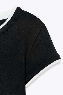 DOUBLE T-SHIRT - Zara фото 25