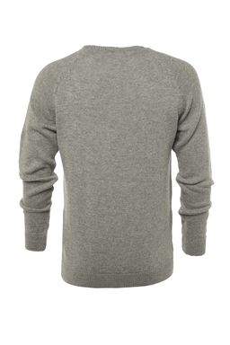 TRENDYOL MAN Gri Unisex Fit Yunlu Bisiklet Yaka Reglan Kol Dokulu Yun Kar?s?ml? Triko Kazak TMNAW22KZ0290 - Trendyolmilla фото 32