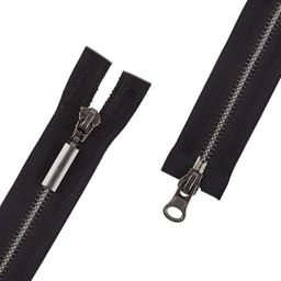 Молния Металл оксид (черный никель) GM-752 двухзамковая 65 см Тип 5 10 шт разъёмная Gamma