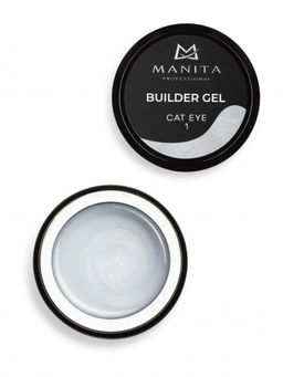Manita Professional Гель моделирующий для ногтей / Builder Gel Cat Eye №01, 15 мл