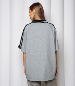 Футболка #КТ1716, серый меланж - Dommod фото 3