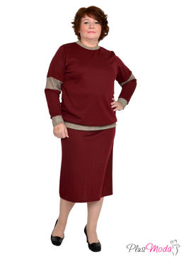 Юбка Модель №756 размеры 44-80 - Plusmoda фото 3