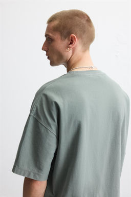 LIGHTWEIGHT WASHED BOXY FIT T-SHIRT - Zara фото 6