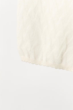 POINTELLE KNIT SHORTS WITH BOW - Zara фото 10