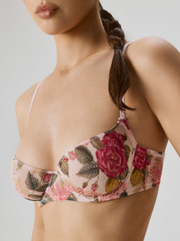 Infinity / Бюстгальтер с мягкой чашкой жен. Olavo розовый принт - Infinity Lingerie фото 3