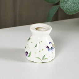 Подставка фарфоровая для яйца Доляна Зелёный сад, 4,55 см  фото 2