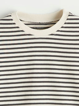 Bisiklet Yaka Uzun Kollu Erkek ?ocuk Ti??rt