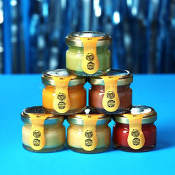 Подарочный набор Золотого года: чай чёрный, крем-мёд (6 шт.x30 г) - Фабрика счастья фото 2