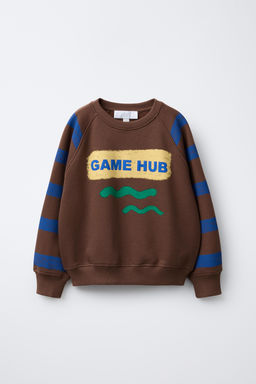 SHAPES PRINT SWEATSHIRT