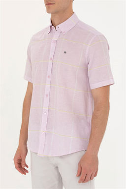 U. S. Polo Assn Мужская рубашка с коротким рукавом Magnolia - U.s. polo assn фото 6