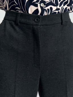 Брюки с резинкой в поясе для холодной погоды в составе ШЕРСТЬ