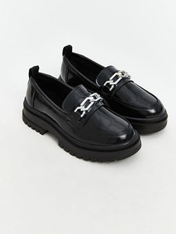 Parlak G?r?n?ml? K?z ?ocuk Klasik Ayakkab?