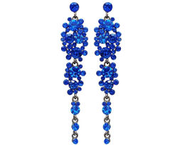 Серьги с чешскими кристаллами