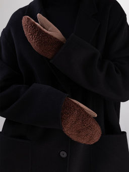 Рукавицы жен Labbra LB-CP-50 chocolate/taupe  фото 2