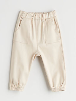 Erkek Bebek Gabardin Jogger Pantolon