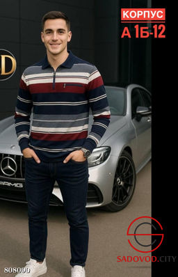 Рубашка для мужчин н флисе