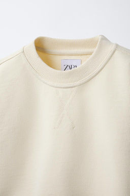 PLAIN SWEATSHIRT - Zara фото 4