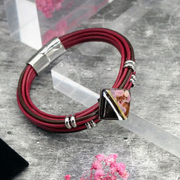 Браслет из муранского стекла