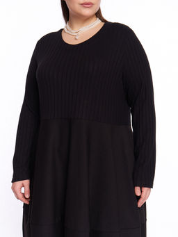 Платье баллон PP33506BLK01