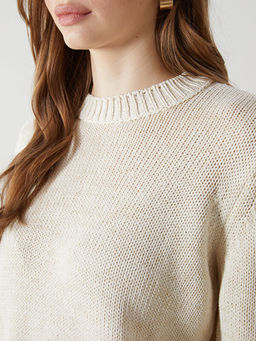 Bisiklet Yaka Kad?n Triko Kazak