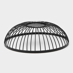 Фруктовница Доляна Лофт, 28?28?8 см, чёрная